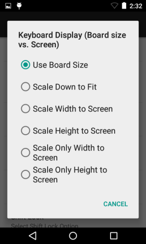 My-T-Soft Keyboard Settings